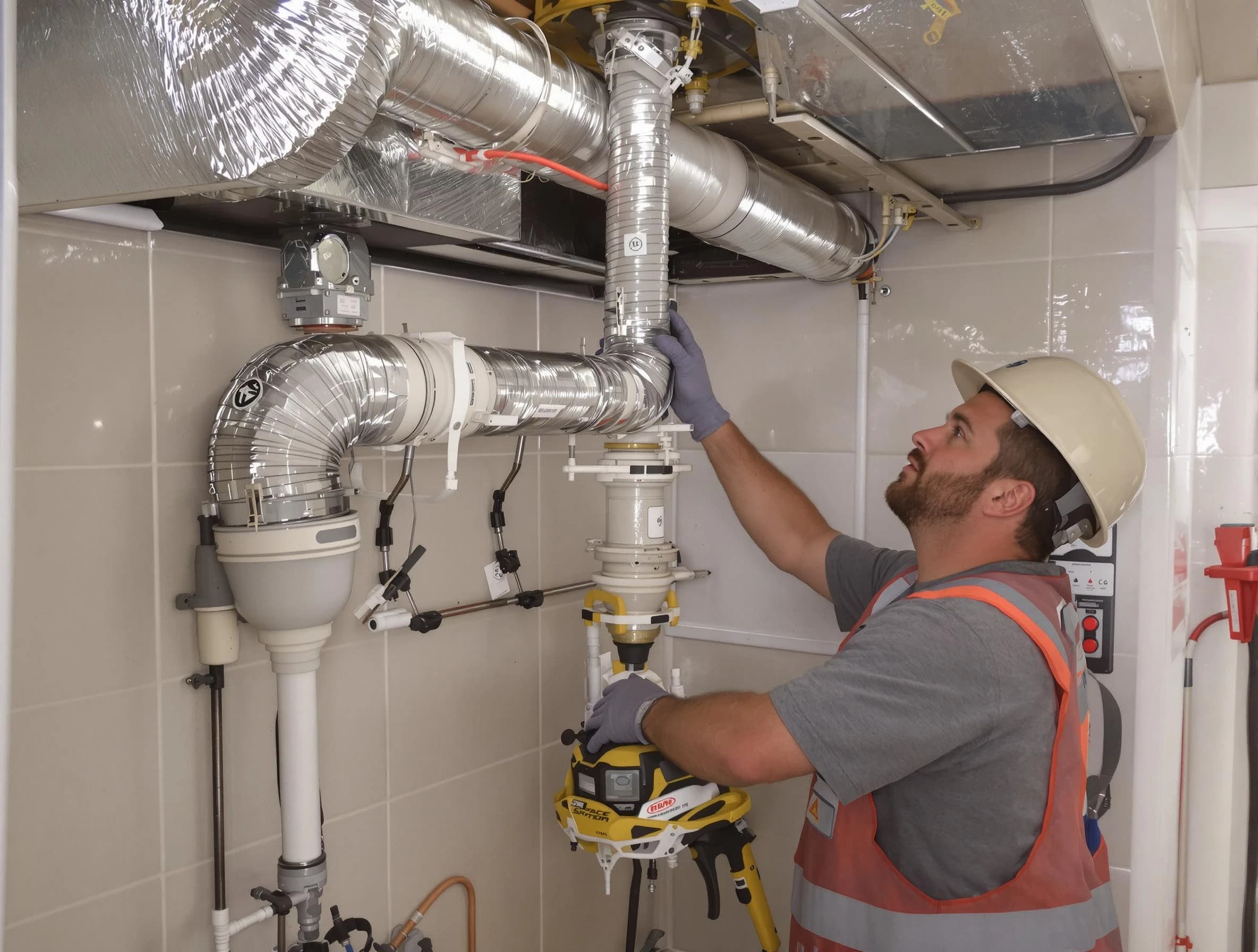 Springville Dryer Vent Cleaning expert performing professional dryer vent repair and installation in Springville
