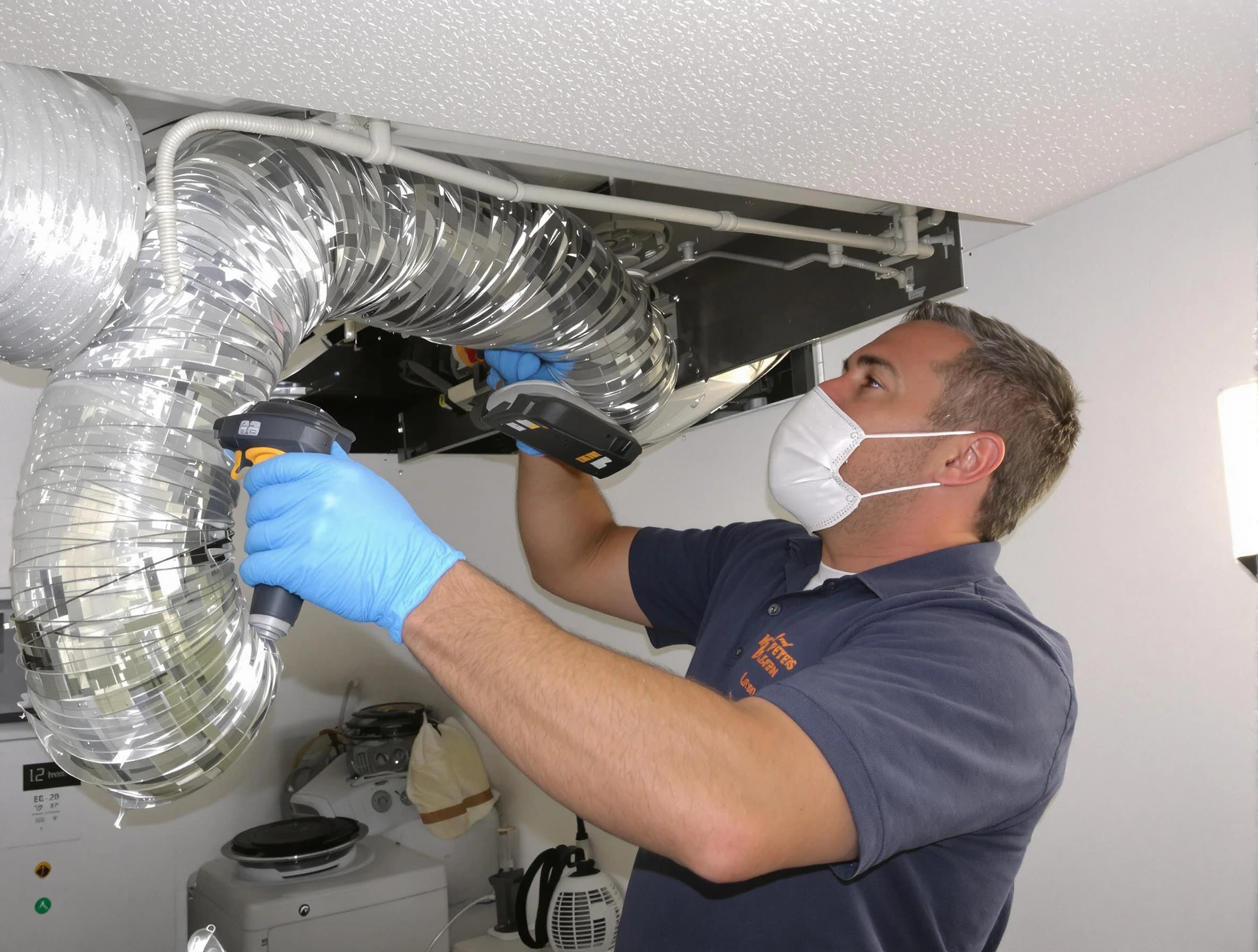 Springville Dryer Vent Cleaning professional performing thorough residential dryer vent cleaning in Springville