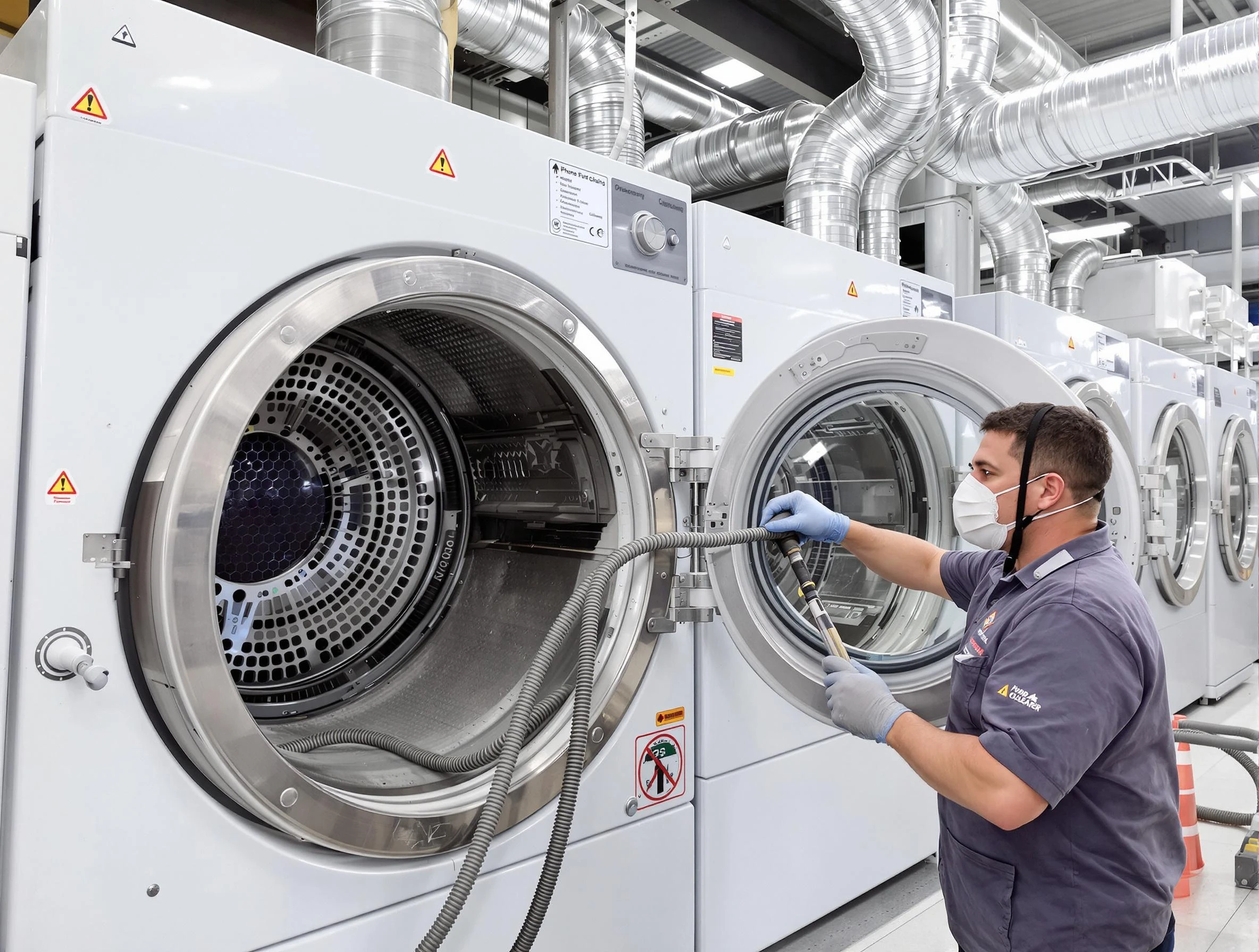 Industrial-grade dryer vent cleaning by Springville Dryer Vent Cleaning in Springville